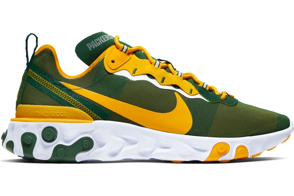 Nike react element shop tn uomo giallo
