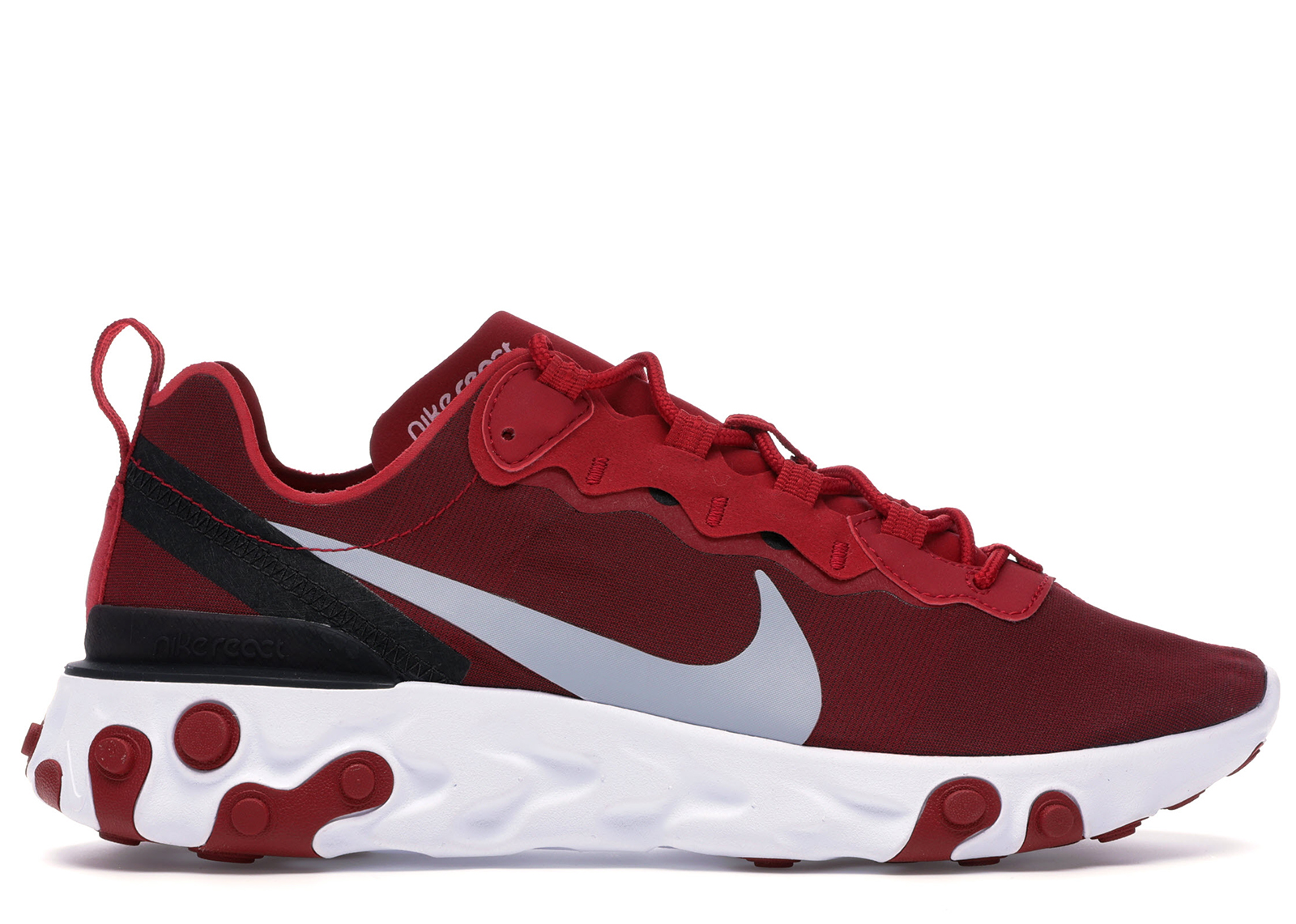 nike react all red