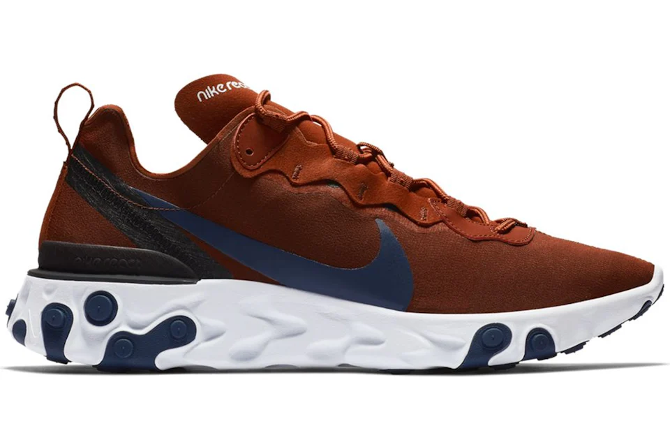 Nike React Element 55 Mars Stone Midnight Navy Men s BQ6166 600 GB