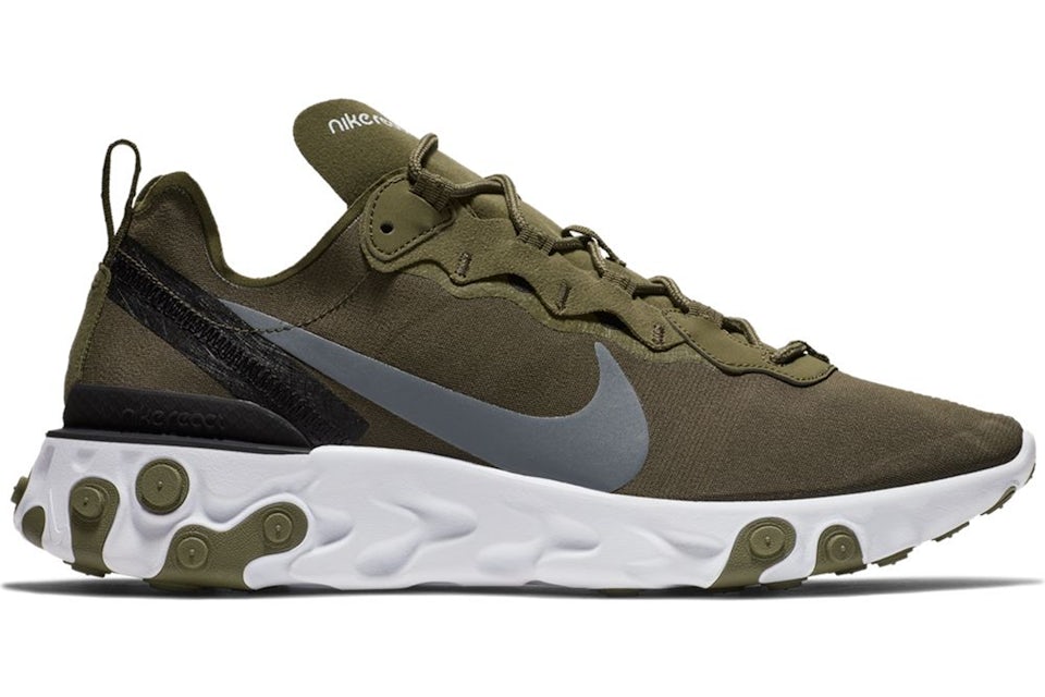Nike react element 55 2025 medium olive
