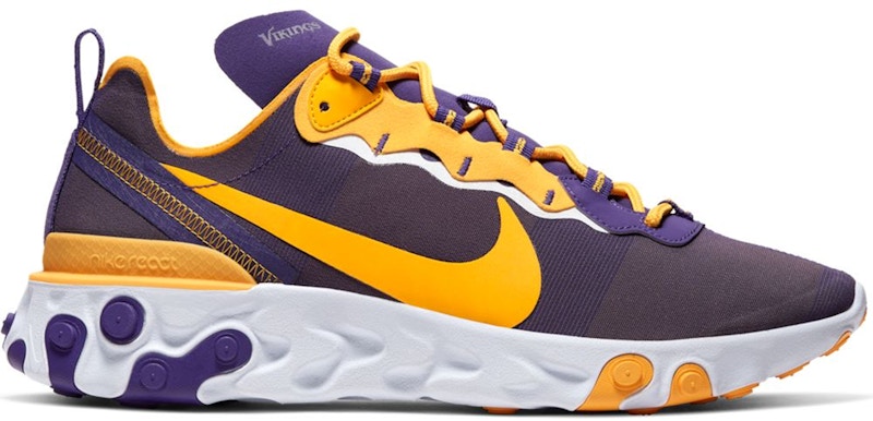 nike react element 55 minnesota vikings