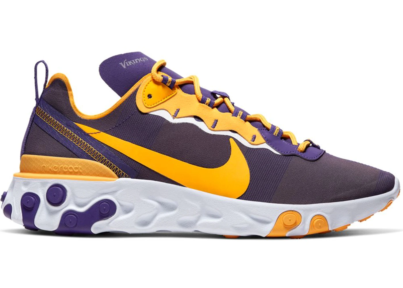 Nike React Element 55 Minnesota Vikings Men s CK4897 500 US