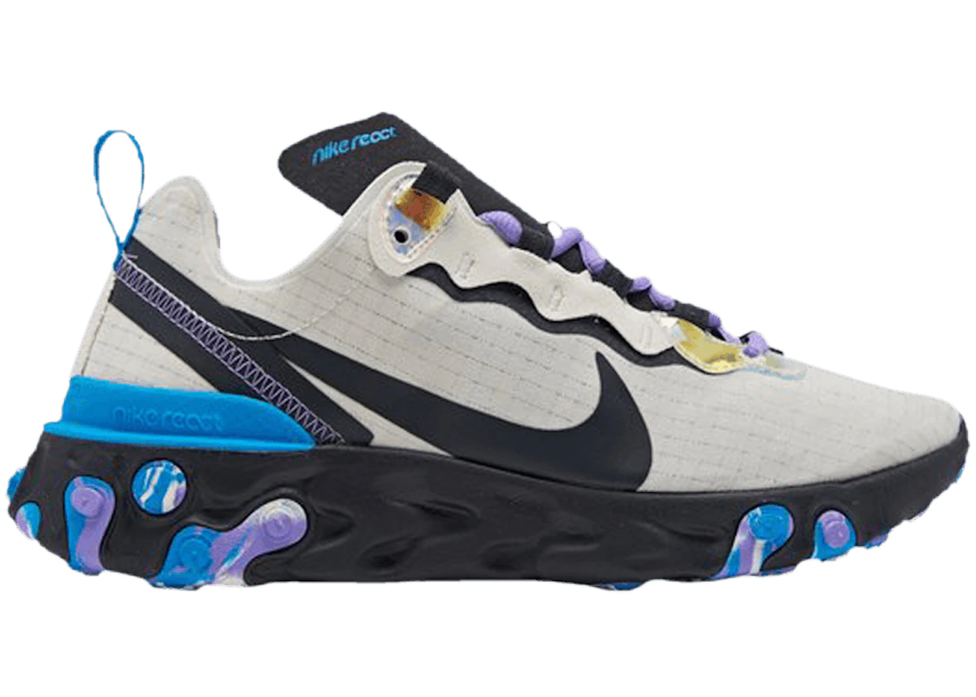 Nike React Element 55 Off Noir Blue W Ct1612 001 Nike React Element 55 Off Noir Blue W Ct1612 001