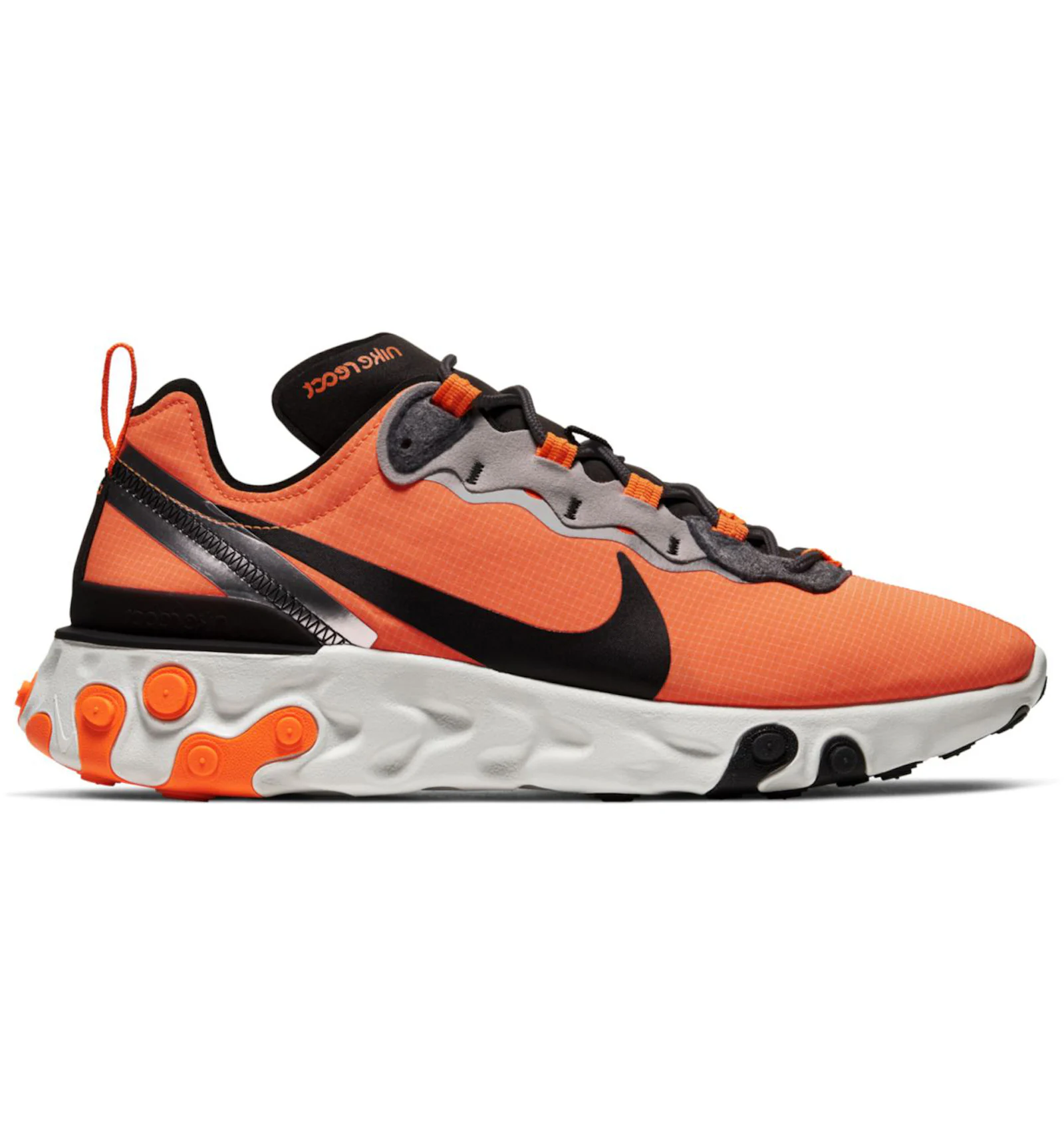 Nike react element 55 white blue orange Clearance