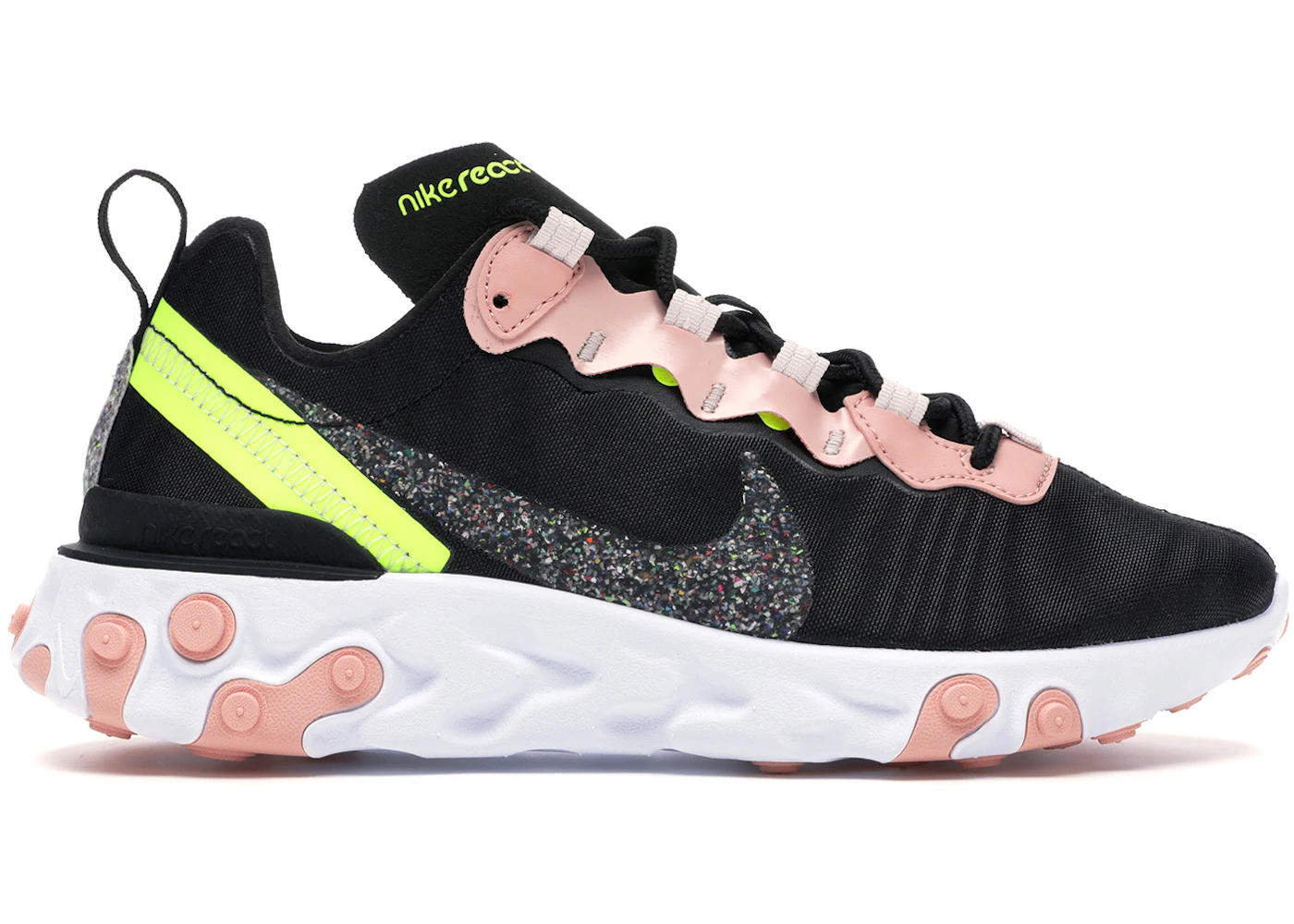 Element 55 Kith Nike React Nike React Element 55 Premium Black