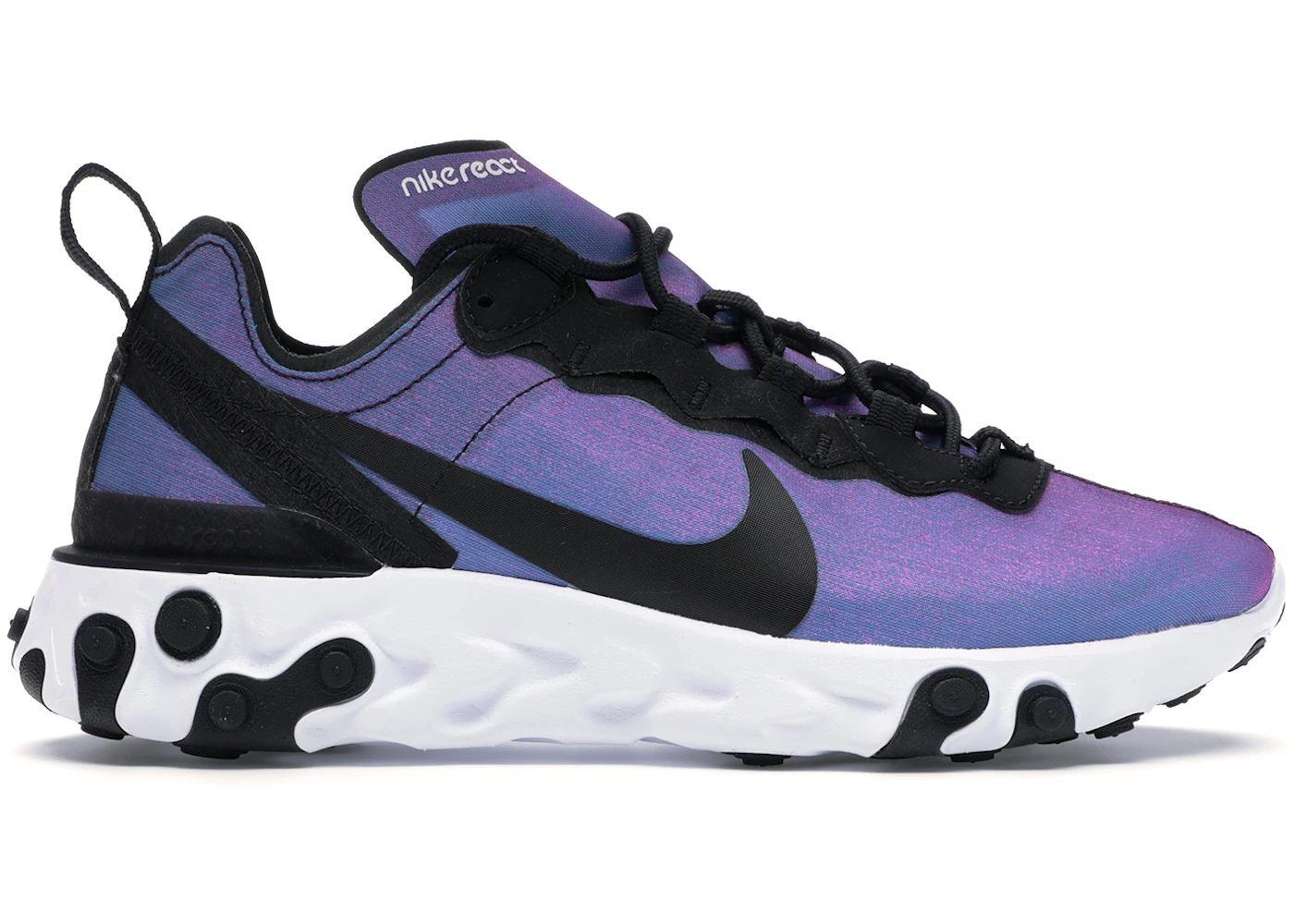 Nike react element 55 black laser fuchsia Clearance