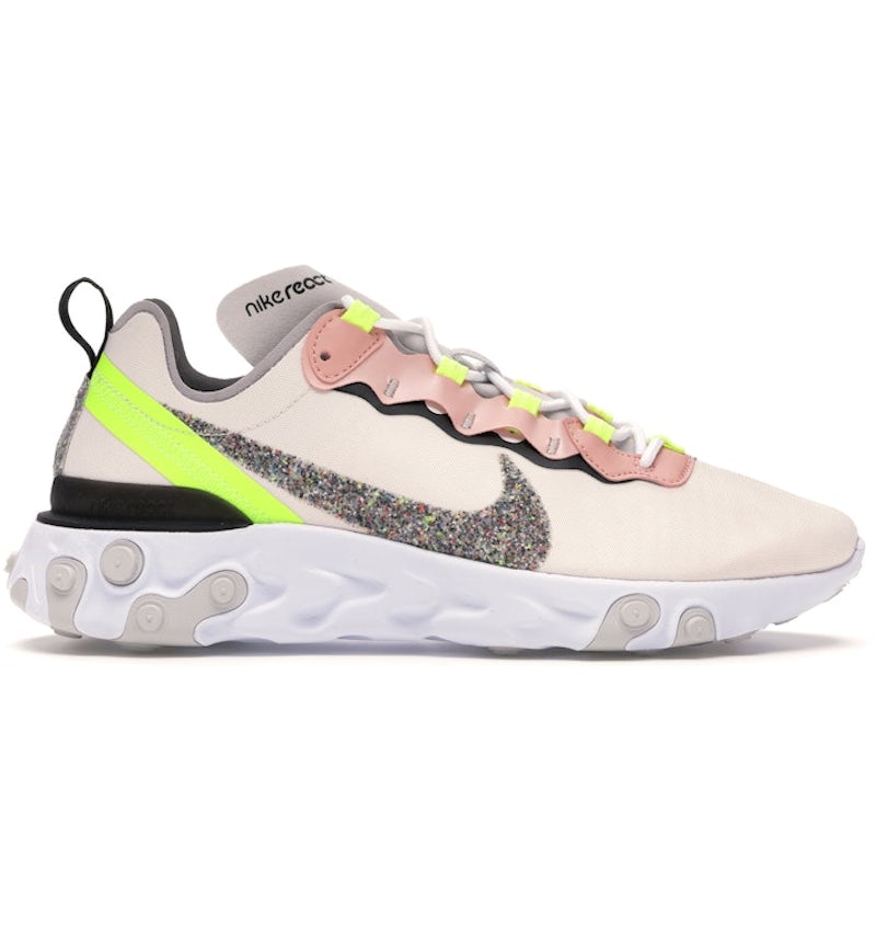 Womens Nike Pink Nike React Element 55 Nike React Element 55