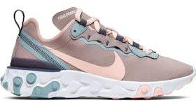 Nike react element 55 2025 pale pink washed coral