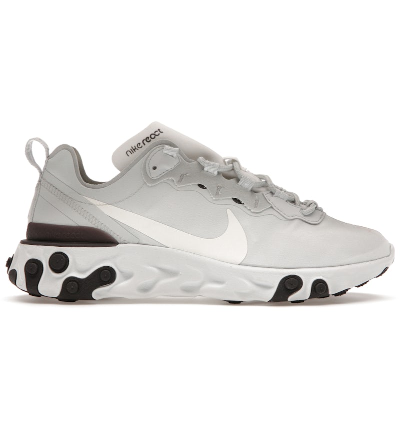 Nike Sneaker Nike React Element 55 Light Grey Cream Nike React