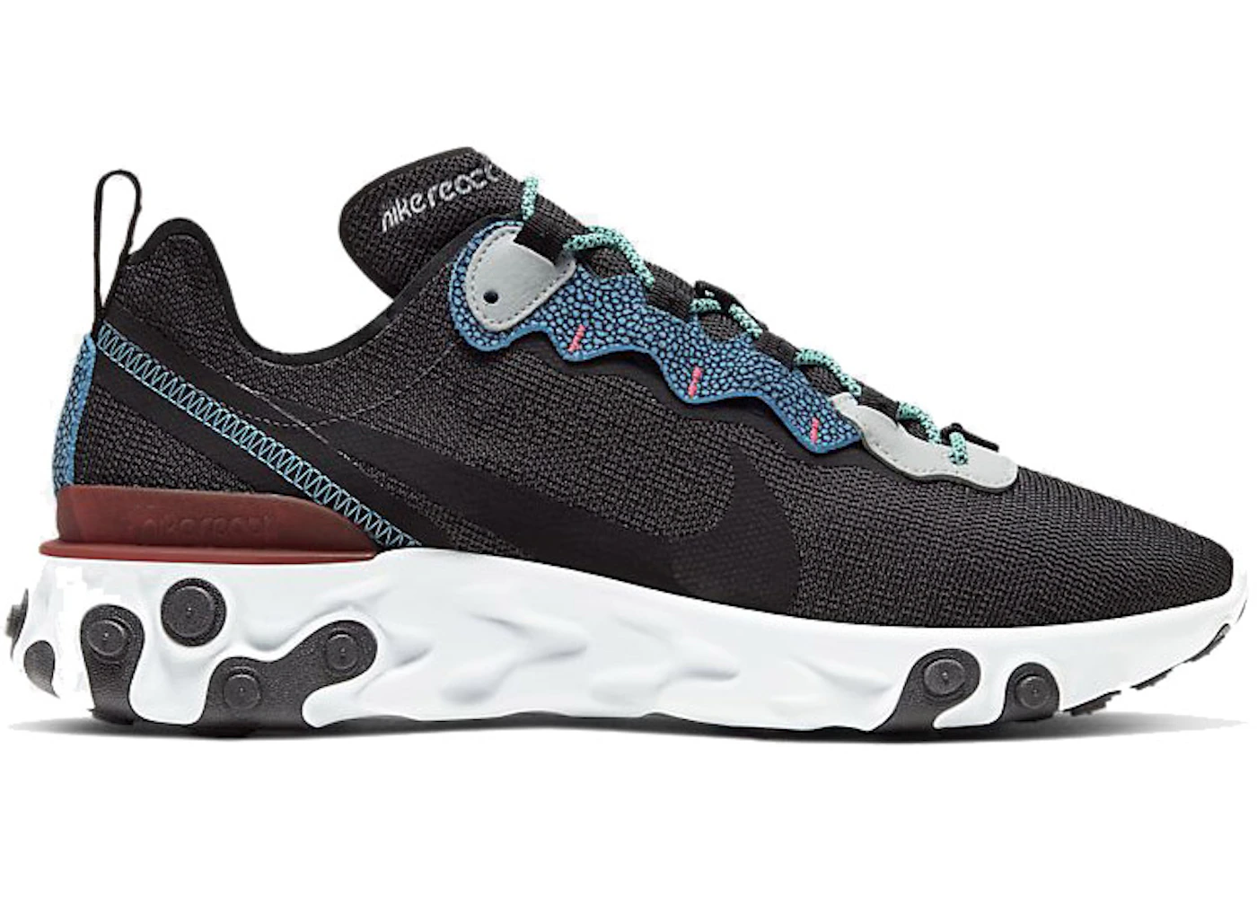 Nike react element 55 se black grey Clearance