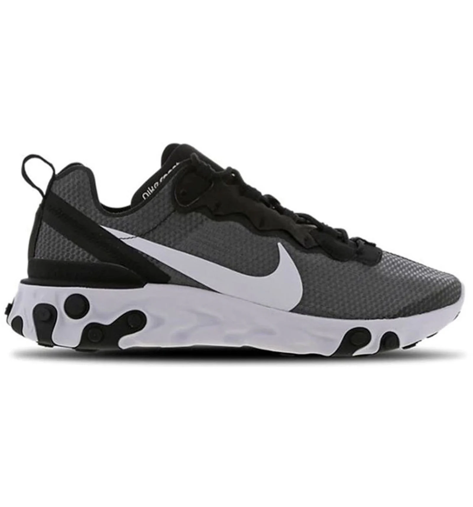 Nike react element 55 se black and white Clearance