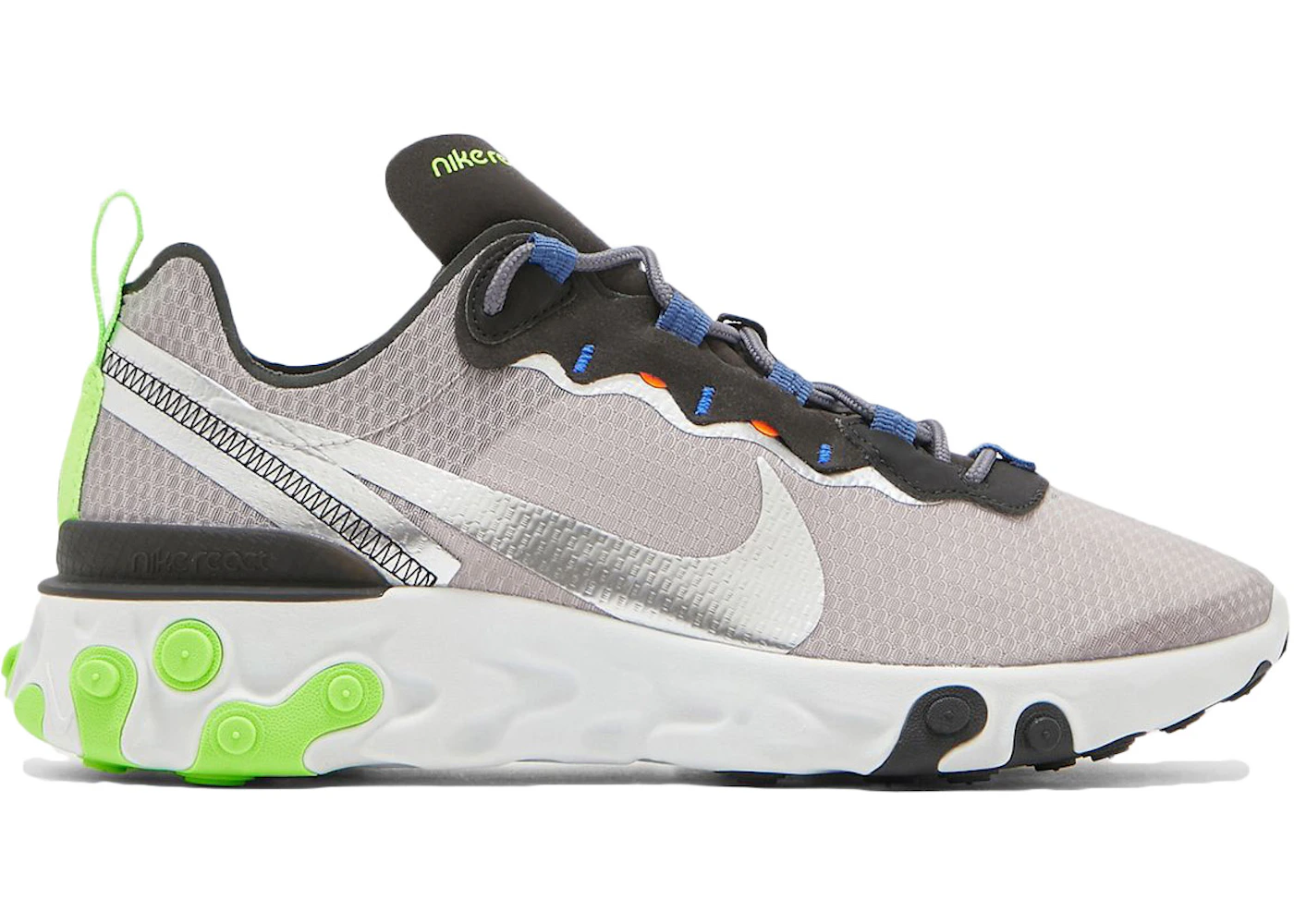 Nike react element 55 gold grey Clearance