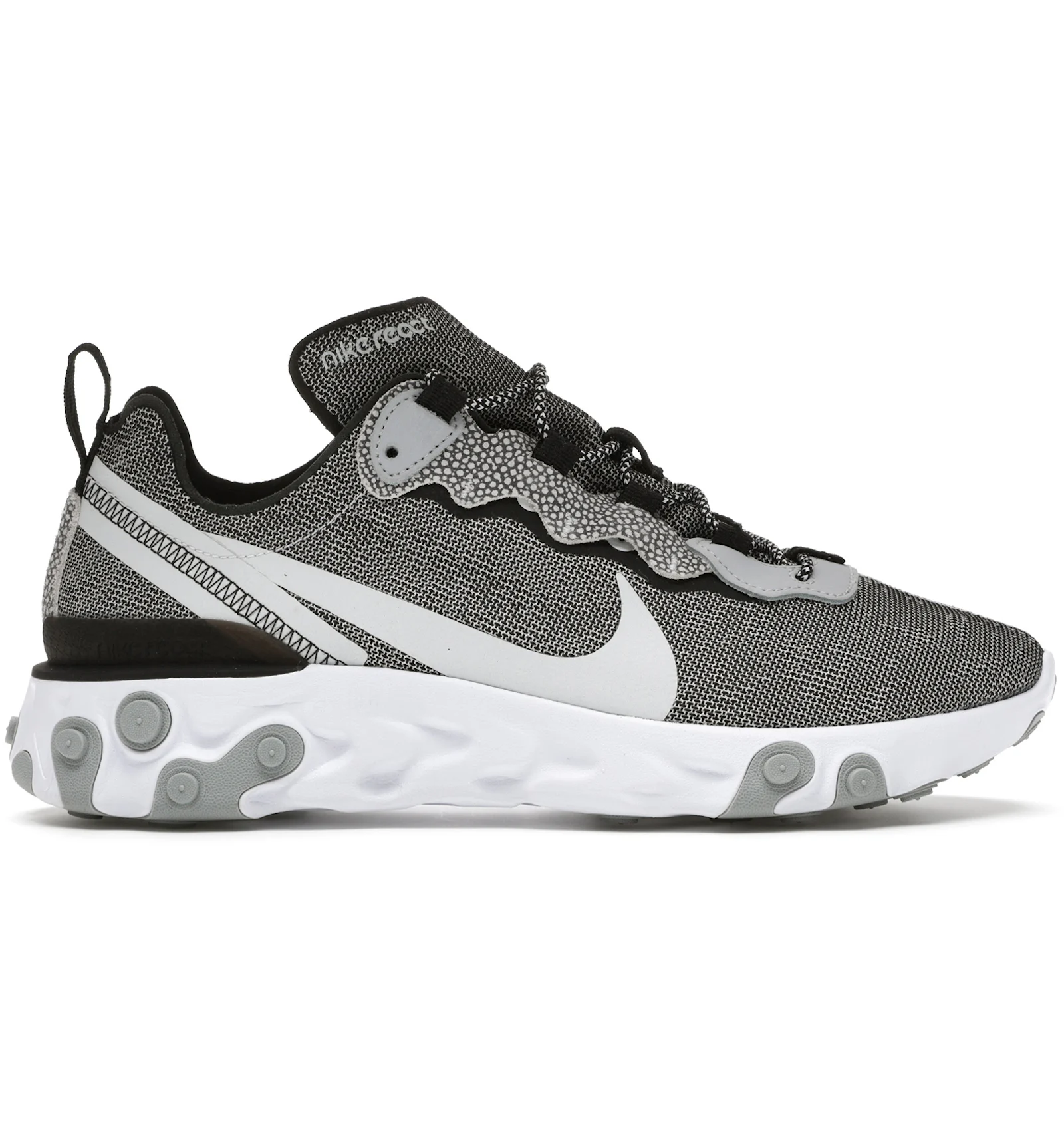 Nike react element 55 cool grey hyper crimson Clearance