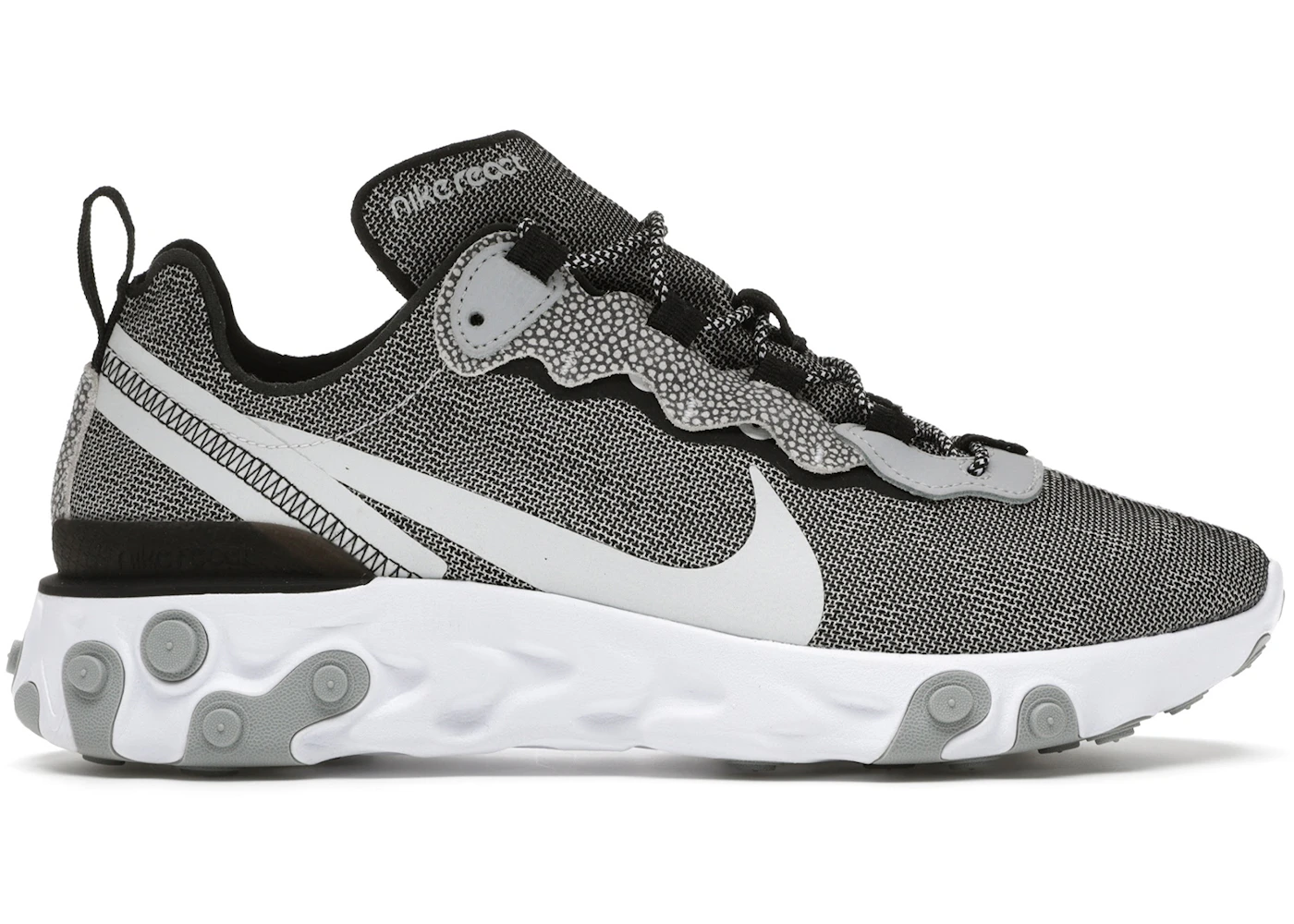 Nike react element 55 se black grey Clearance