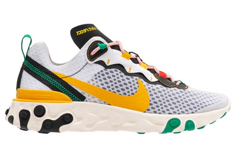 Nike react element discount 55 jaune fluo