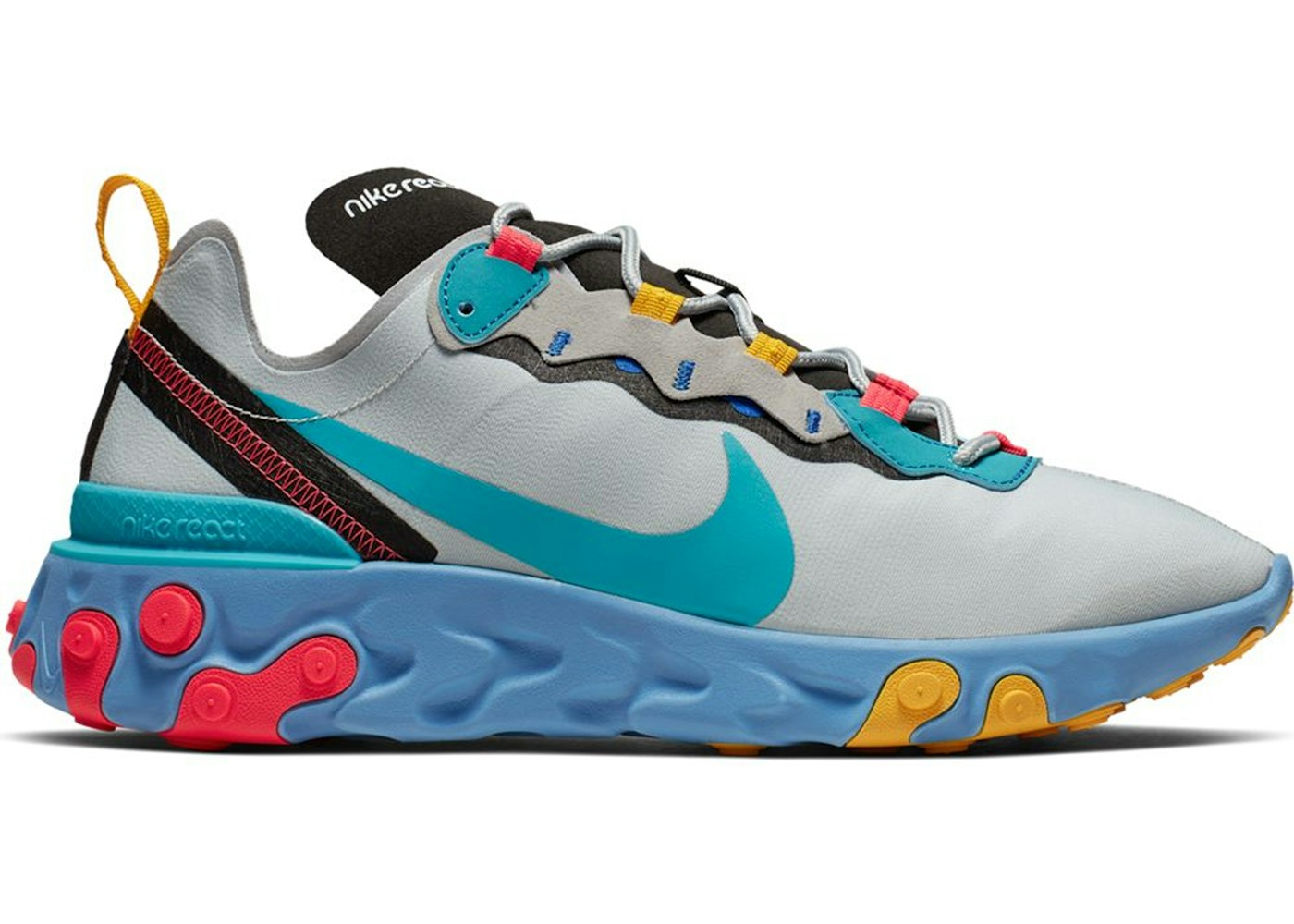 Nike React Element 55 Teal Nebula Cq9705 002 Nike React Element 55 Teal Nebula Cq9705 002