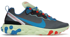 Nike react element 55 black cool grey total orange Clearance