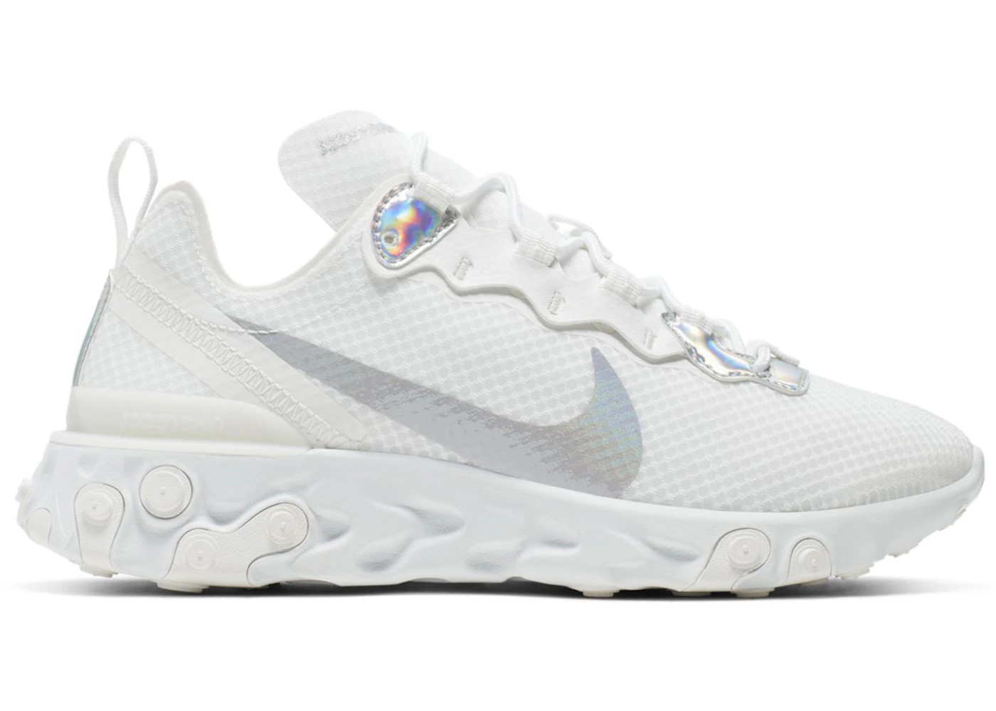 Nike react element 55 women's iridescent shoe Clearance