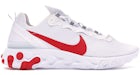 Nike React Element 55 White Red