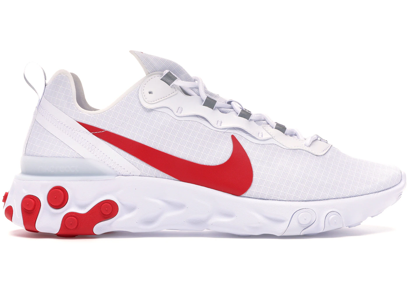 Nike react element 55 white royal red Outlet