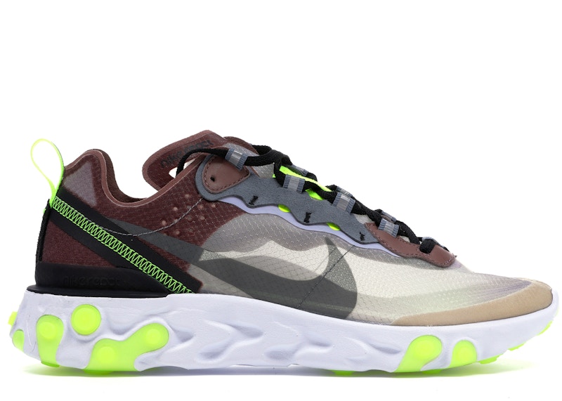 Nike React Element 87 Desert Sand Men's - AQ1090-002 - US