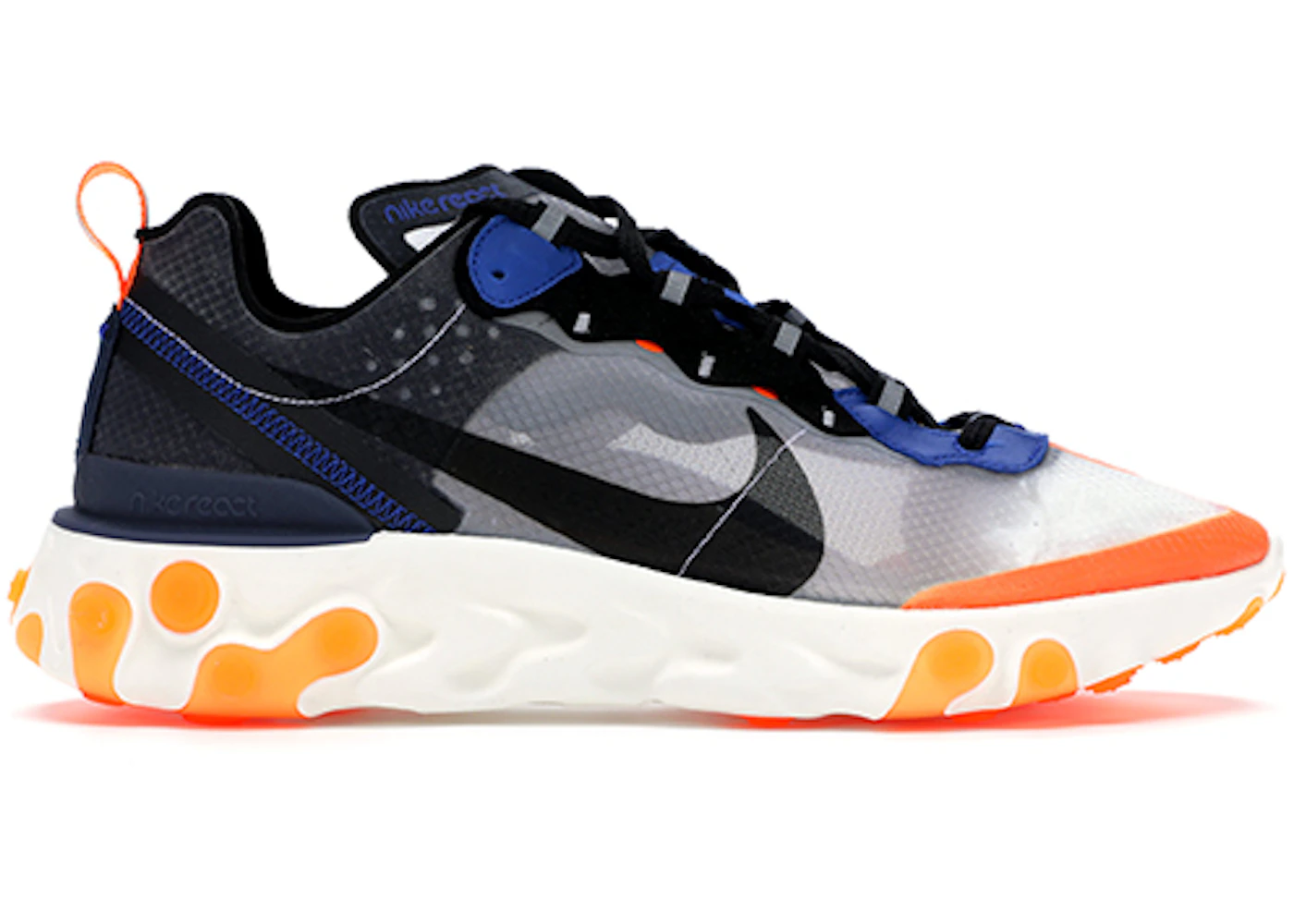 Clearance Nike Nike Element React 87 Total Orange Nike React