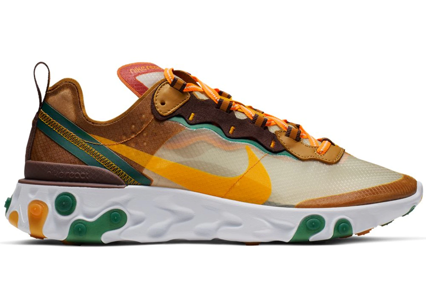 Nike react element 96 marroni sales