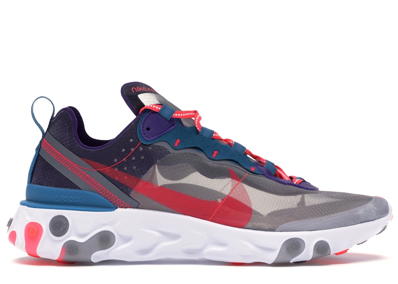 nike react element 87 red and black