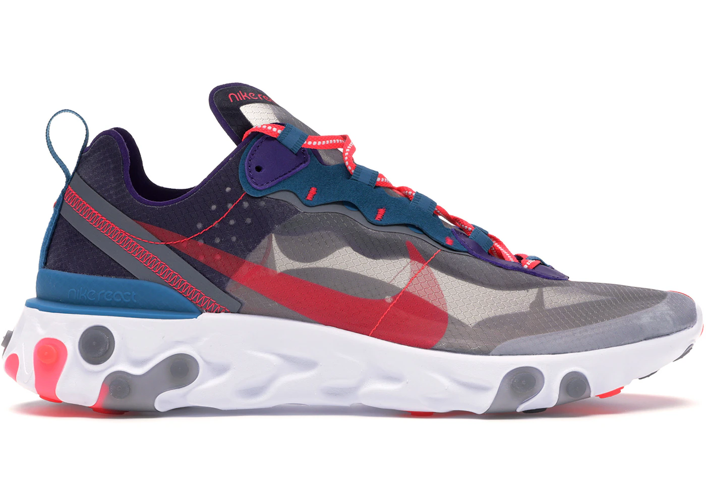 Nike react element 87 black and red Clearance