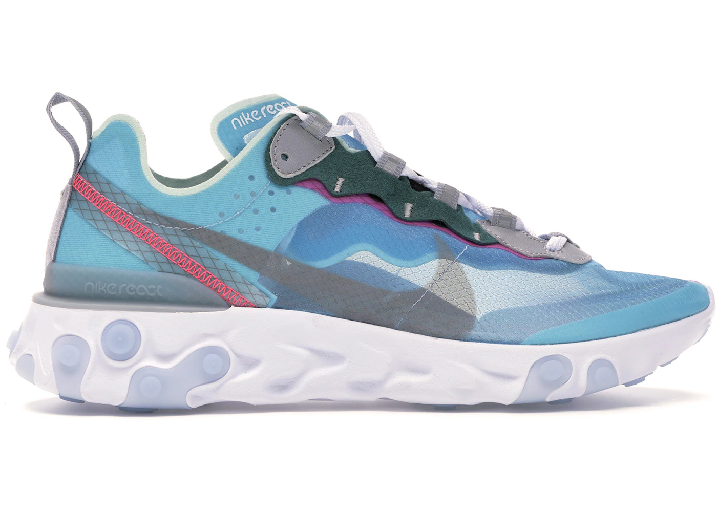Royal Tint Nike Element React 87 Fit Nike React Element 87 Royal