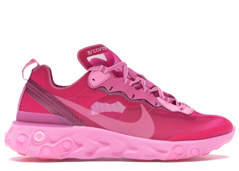 Nike React Element 87 Sneakerroom Breast Cancer Awareness Pink