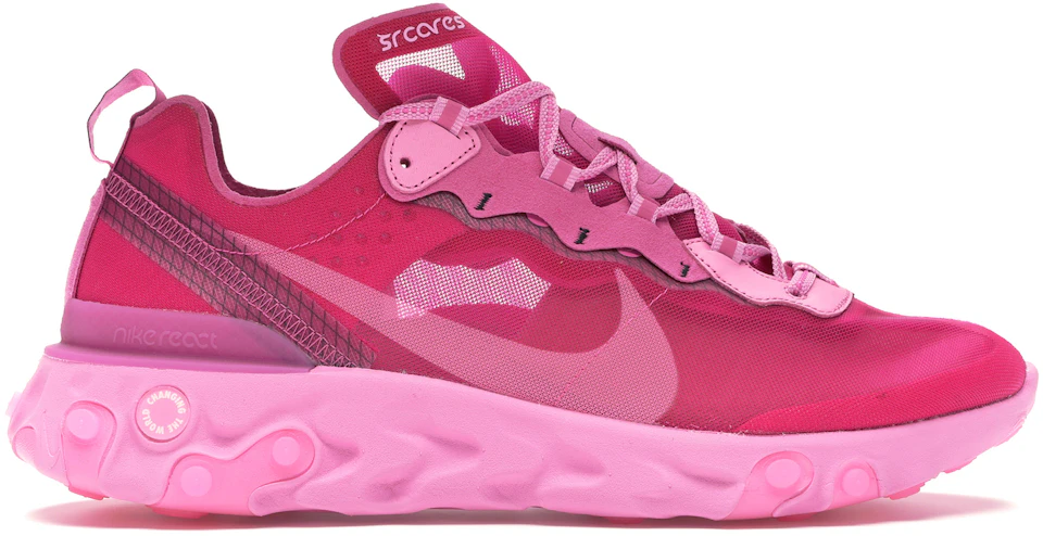 hoja vacío De acuerdo con Nike React Element 87 Sneakerroom Breast Cancer Awareness Pink - CQ4337-600  - US