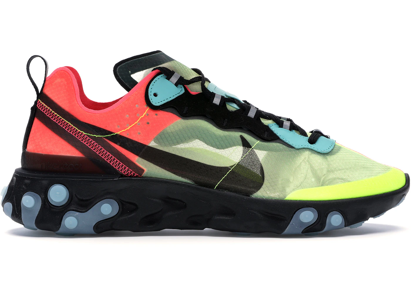 Nike React Element 87 Volt Racer Pink Men's AQ1090-700 US