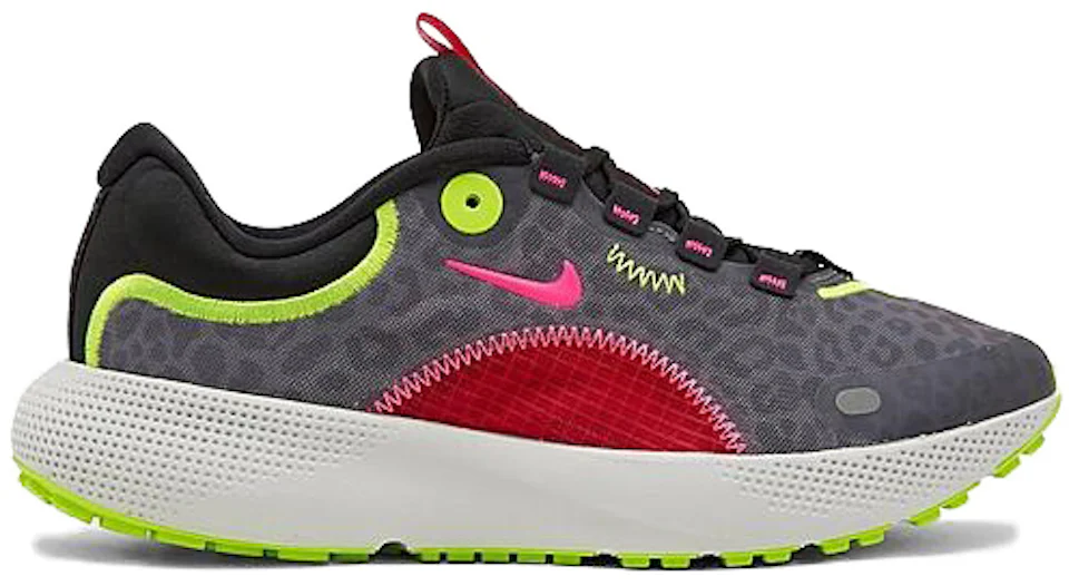 Nike React Escape Run Road Particle Grey Hyper Pink (Women's) - DM8074 ...