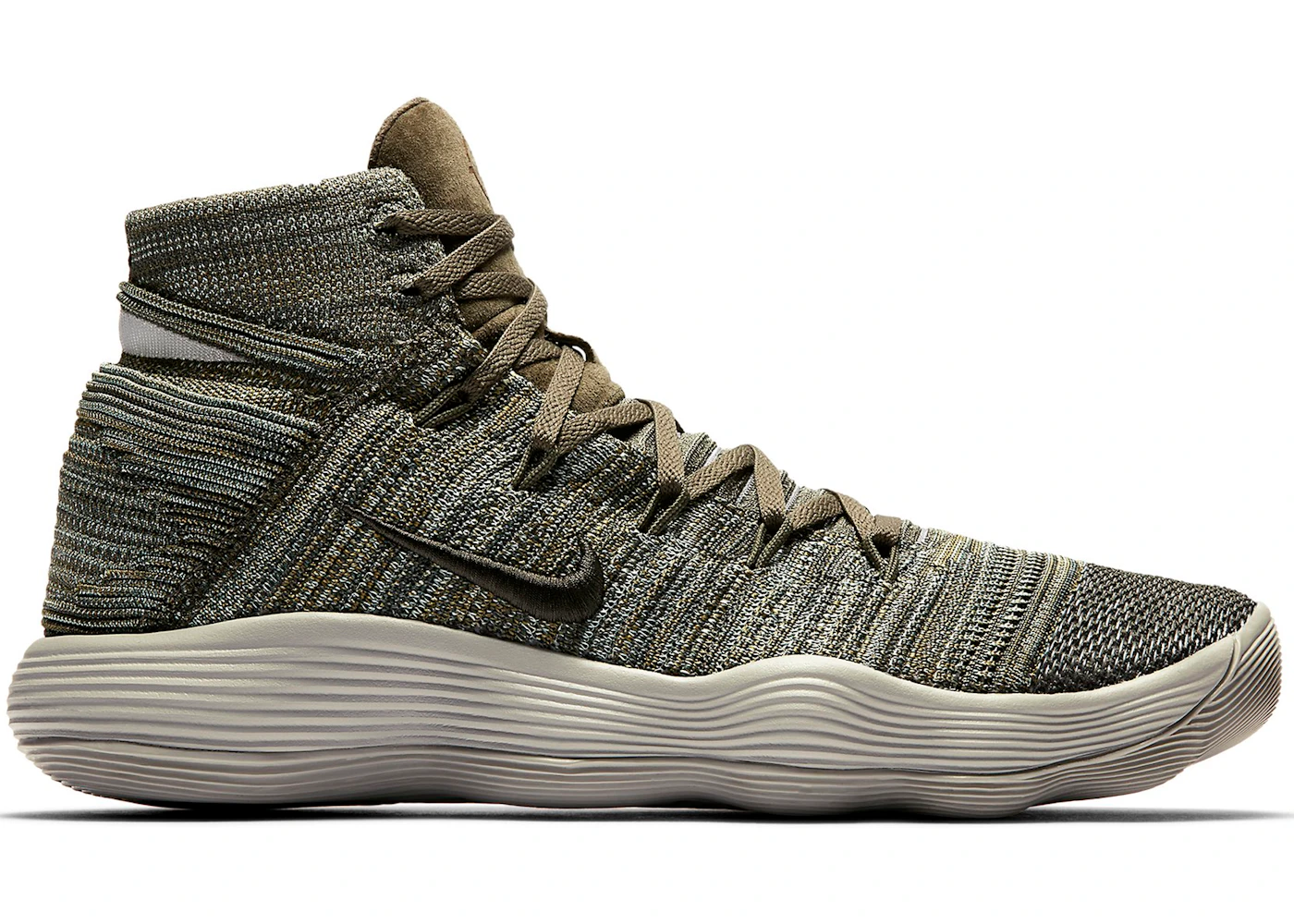 Nike React Hyperdunk 2017 Flyknit Cargo Khaki Men s 917728 300 US