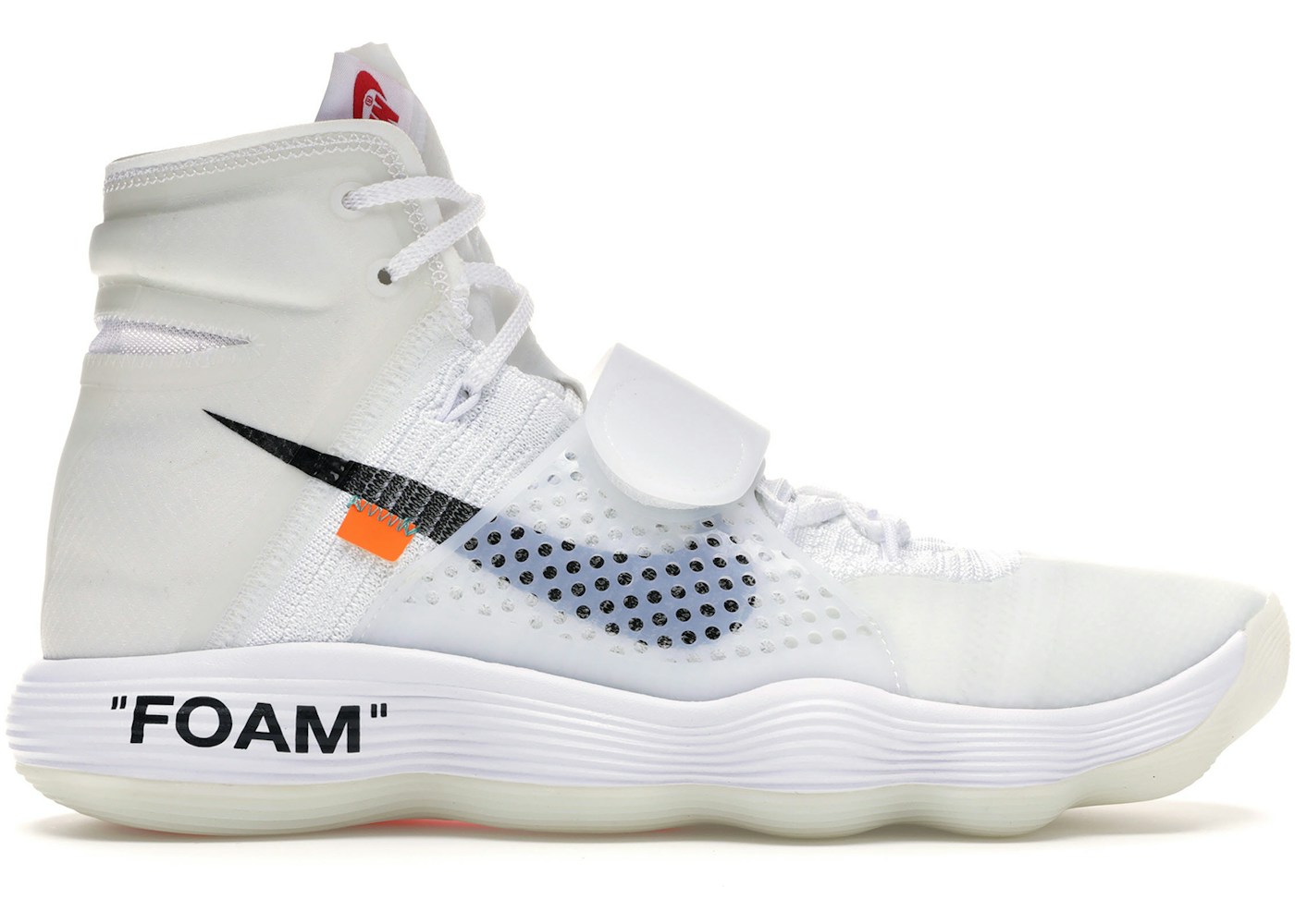 Nike React Hyperdunk 2017 Flyknit Off-White - AJ4578-100