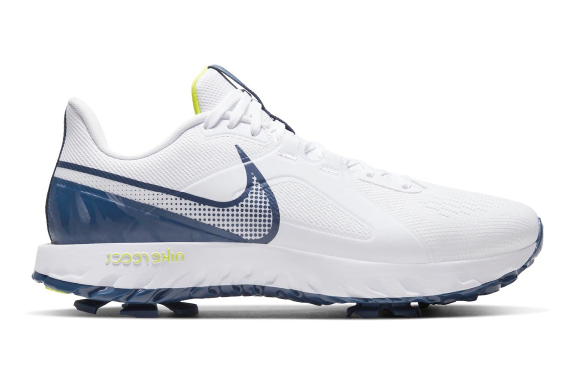 Pre-owned Nike React Infinity Pro White Valerian Blue In White/lemon Venom/valerian Blue