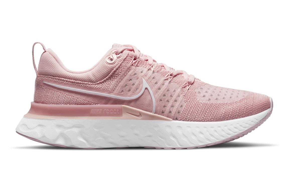 Pre-owned Nike React Infinity Run Flyknit 2 Pink Glaze (women's) In Pink Glaze/pink Foam/white