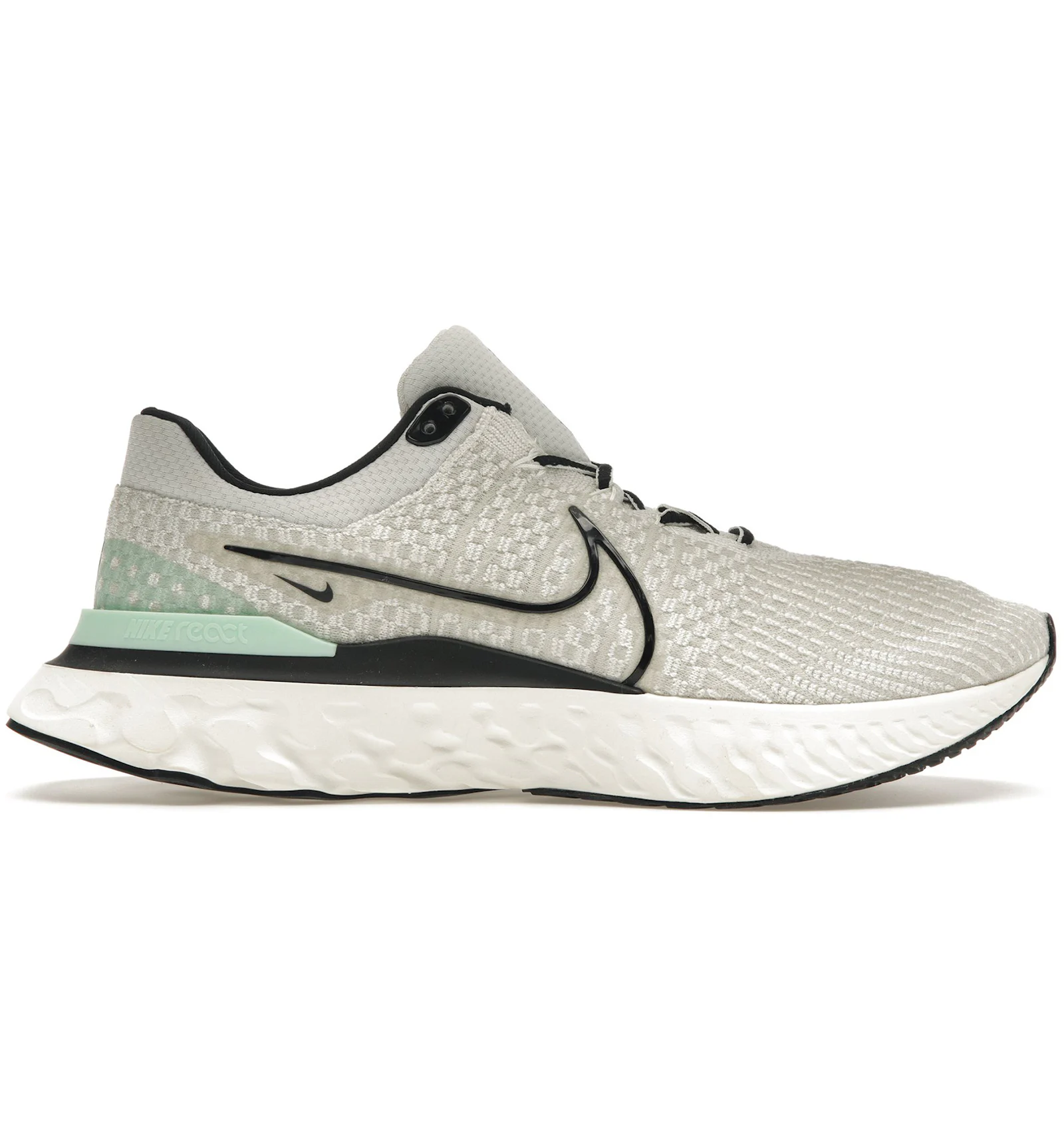 Nike react infinity run flyknit womens white black-iced lilac-pistachio frost Clearance