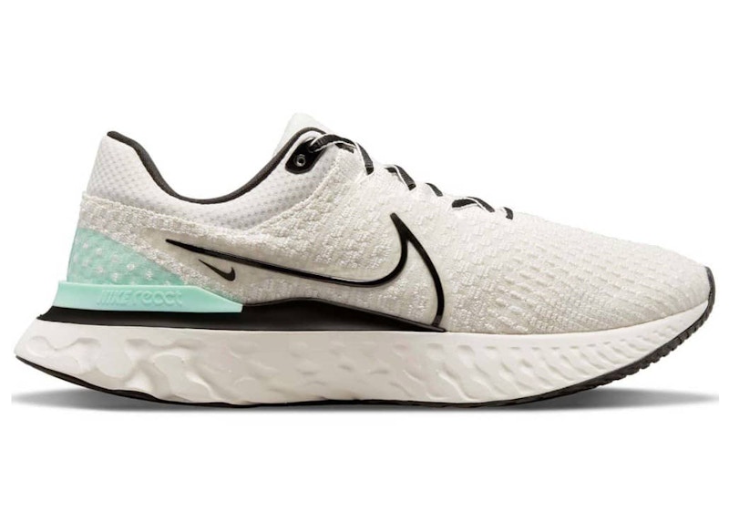 Nike React Infinity Run Flyknit 3 Phantom Black Mint メンズ