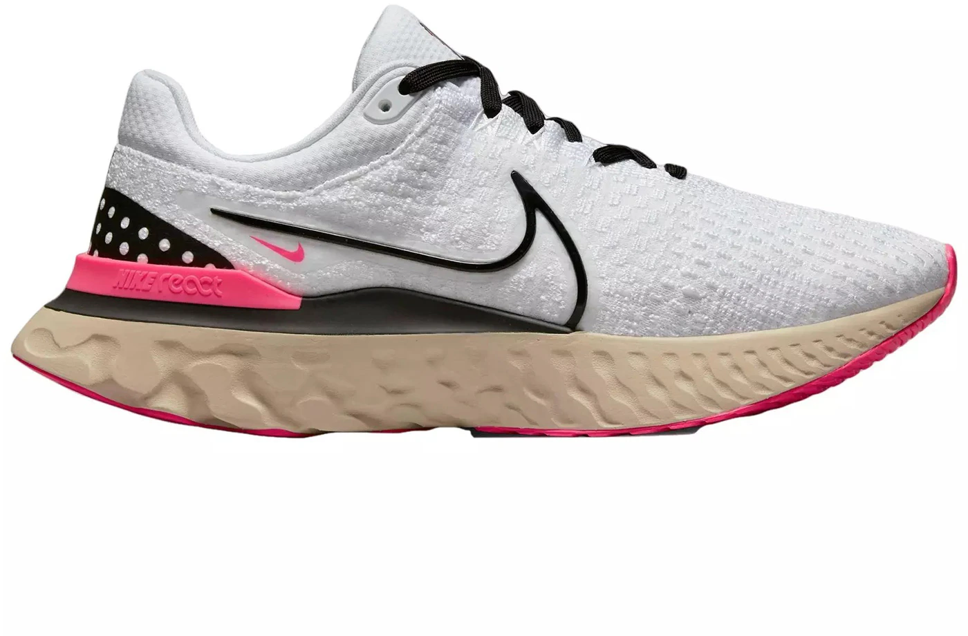 Nike React Infinity Run White Hyper Pink Men's DH5392-101 -
