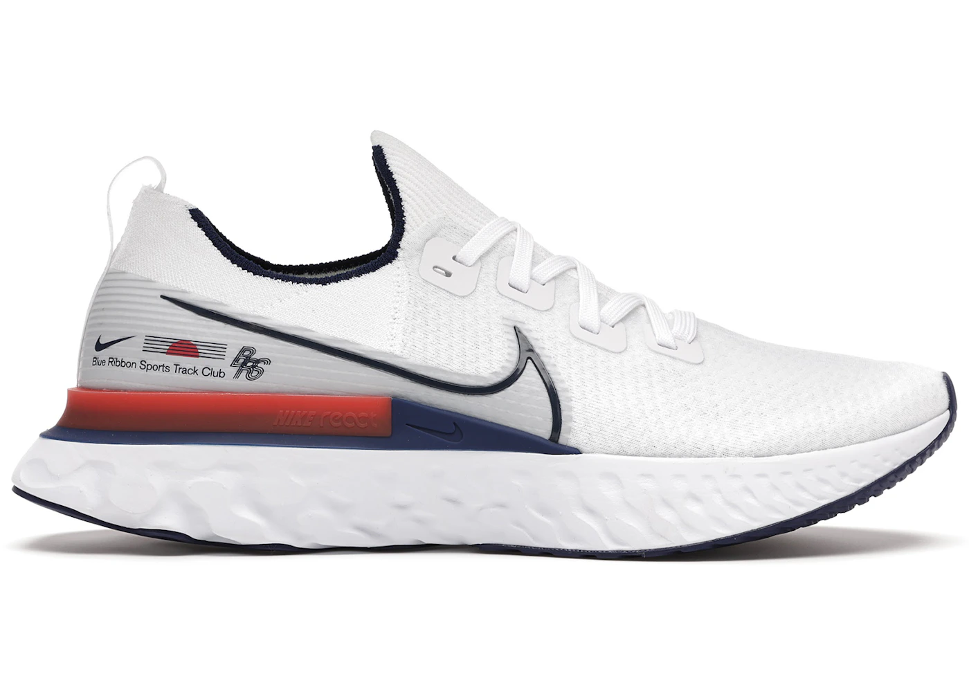 Nike React Infinity Run Flyknit Blue Ribbon Sports Men's CW7597