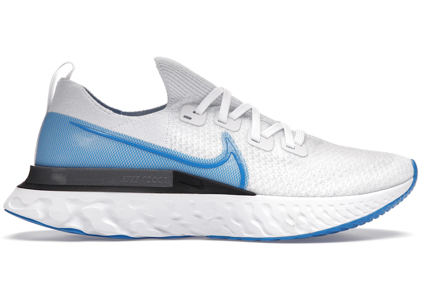 Nike React Infinity Run Flyknit True White Men's CD4371-101 US