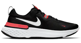 Nike React Miler Black Laser Crimson