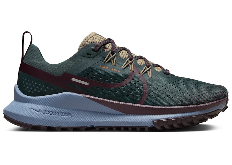 Pre-owned Nike React Pegasus Trail 4 Night Maroon (women's) Sneakers In Deep Jungle/khaki/ashen Slate In Multi