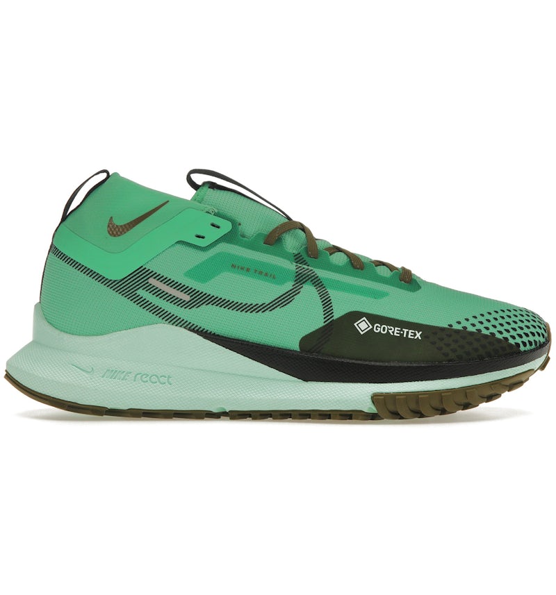 Nike React Pegasus Trail Gore-Tex Spring Green Olive Flak Mint