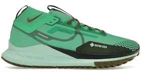 Nike React Pegasus Trail 4 Gore-Tex Spring Green Olive Flak Mint Foam Black