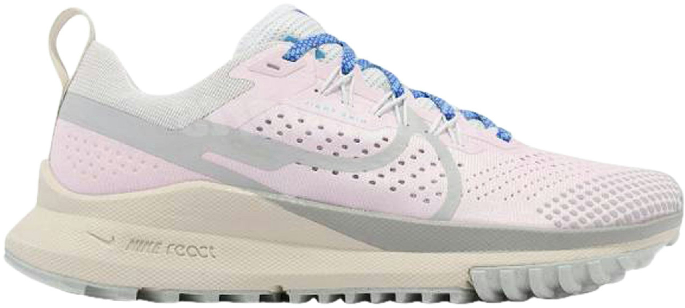 Nike React Trail 4 Pearl Pink Football Grey Baltic Blue Wolf Grey (Women's) - DJ6159-600 - US
