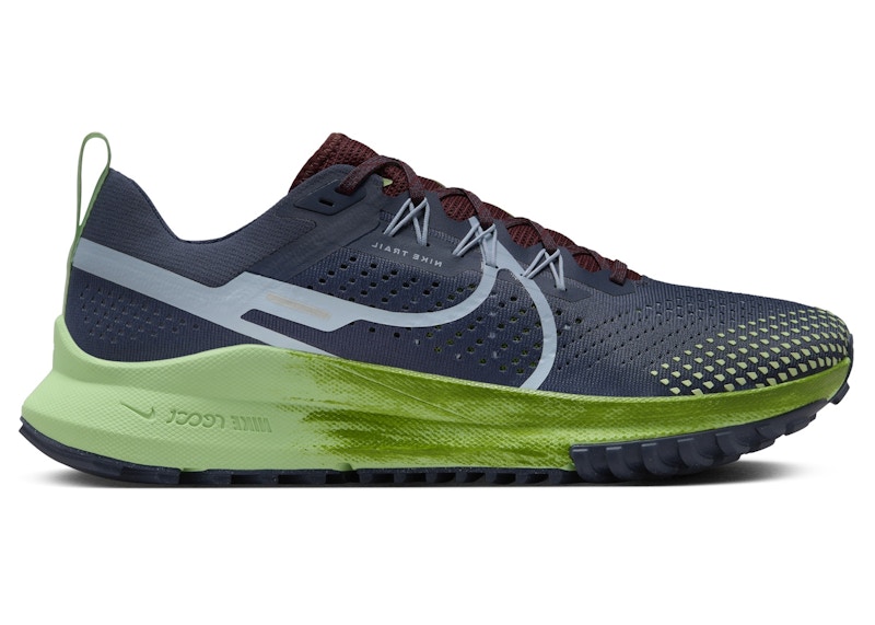 Nike React Pegasus Trail 4 Thunder Blue Chlorophyll Vapor Green Light Armory Blue - DJ6158-403