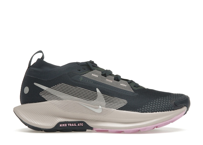 Nike React Pegasus Trail 5 Gore-Tex Armory Navy Vintage Green Platinum Violet (Women's) - FQ0912-400